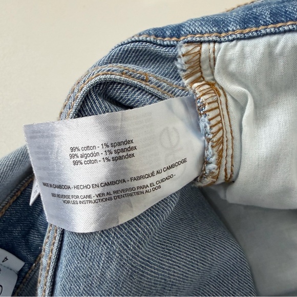 Jessica Simpson Denim Maxi Skirt Size 4 - Picture 9 of 10